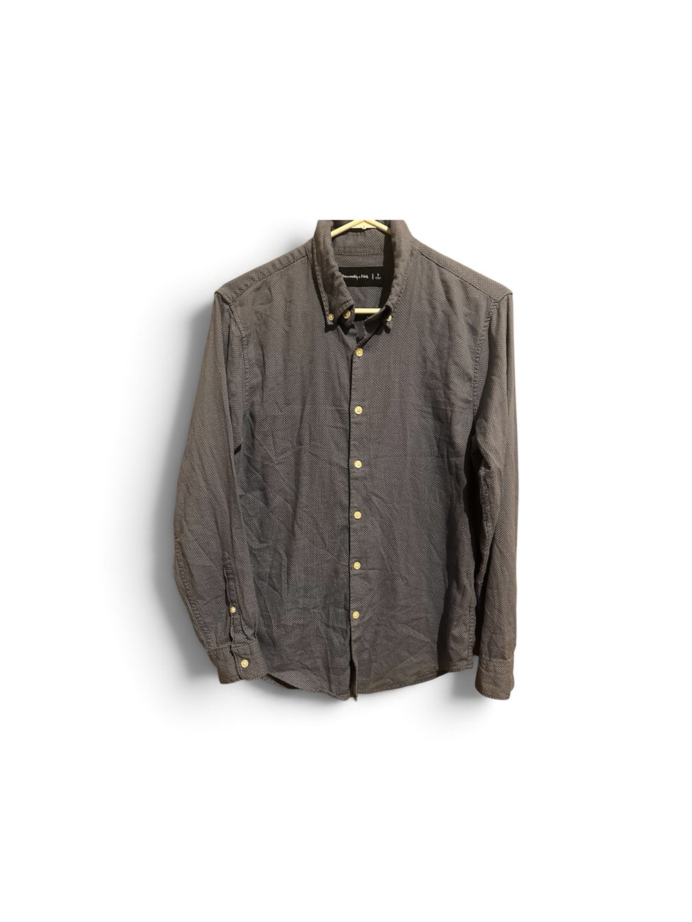 Abercrombie and fitch  Button-Down Shirt - Brown - Unbranded